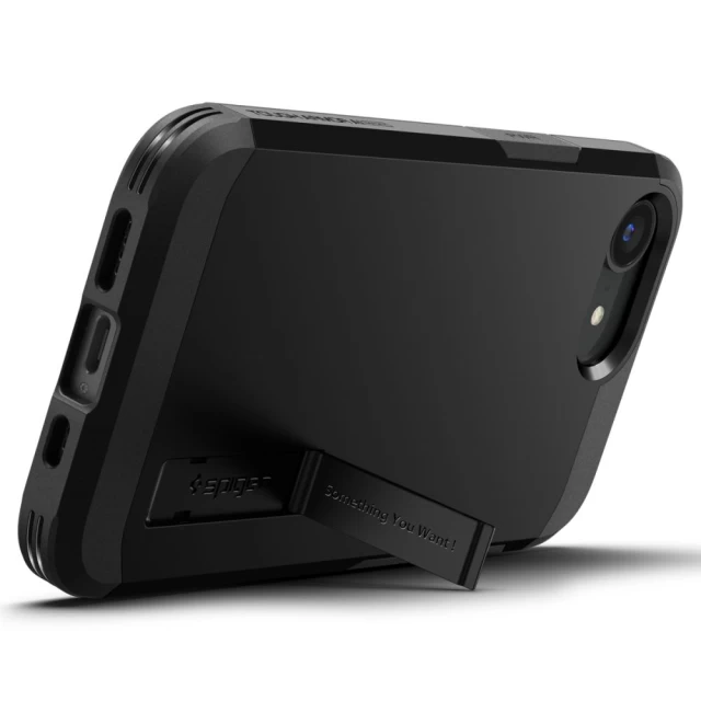 Чехол Spigen Tough Armor для iPhone 16e Black with MagSafe (ACS09137)