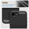 Чехол Spigen Rugged Armor для iPhone 16e Matte Black with MagSafe (ACS09152)