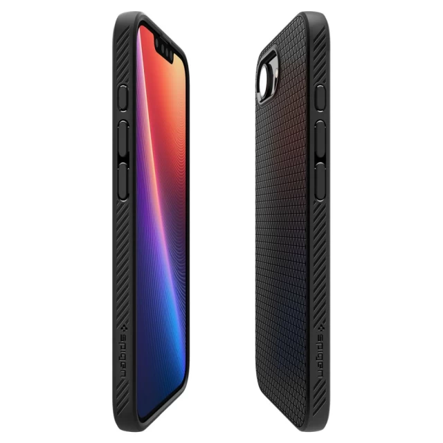 Чехол Spigen Liquid Air для iPhone 16e Matte Black (ACS09161)