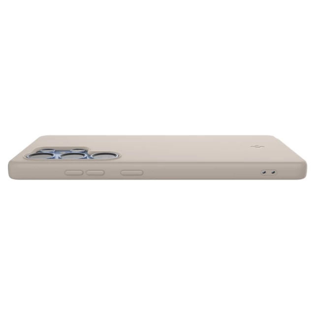 Чехол Spigen Silicone Fit для Samsung Galaxy S25 Ultra (S938) Natural Titanium with MagSafe (ACS09165)