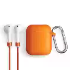 Чохол для навушників Uniq Silicone для AirPods 1 | 2 Burnt Orange (UNIQ-AIRPODS(2019)-VENDORG)