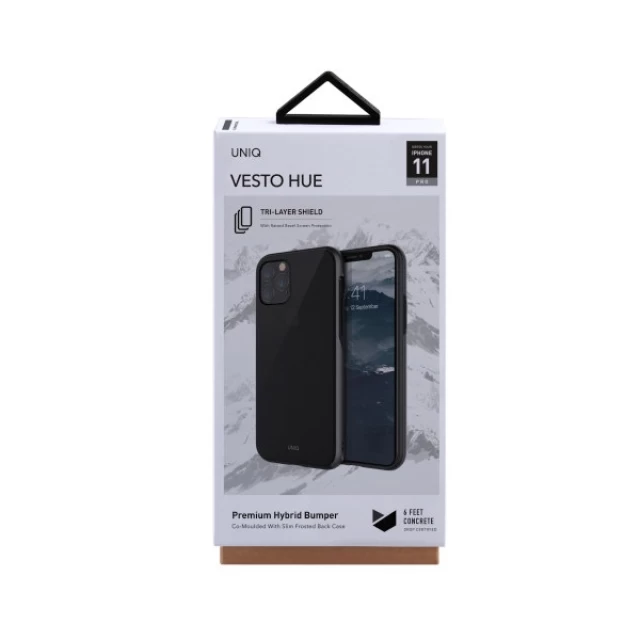 Чохол Uniq Vesto Hue для iPhone 11 Pro Gunmetal (UNIQ-IP5.8HYB(2019)-VESHGMT)