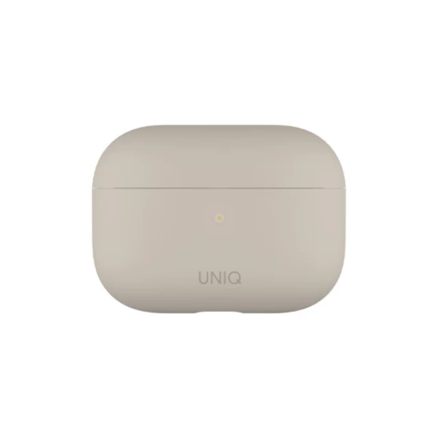Чохол для навушників Uniq Lino для AirPods Pro Beige Ivory (UNIQ-AIRPODSPRO-LINOBEIGE)