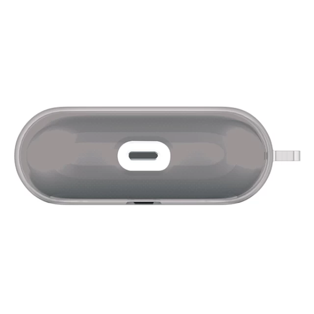 Чохол для навушників Uniq Glase для AirPods Pro Smoke (UNIQ-AIRPODSPRO-GLSGSMK)