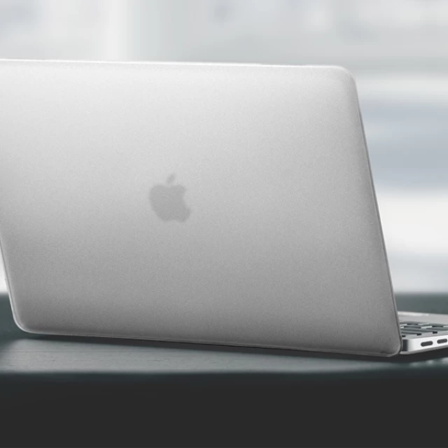 Чохол Uniq Husk Pro Claro для MacBook Pro 16 M1/M2 2021 | 2022 | 2023 Dove Matte Clear (UNIQ-MP16-HSKPCDOVE)