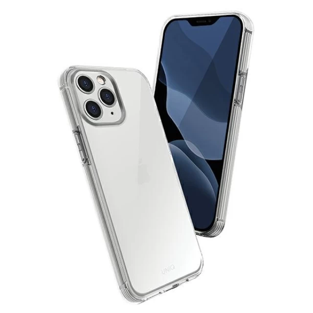 Чохол Uniq Air Fender для iPhone 12 | 12 Pro Nude Transparent (UNIQ-IP6.1HYB(2020)-AIRFNUD)