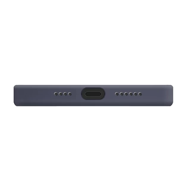 Чохол Uniq Lino Hue для iPhone 12 mini Marine Blue (UNIQ-IP5.4HYB(2020)-LINOHBLU)