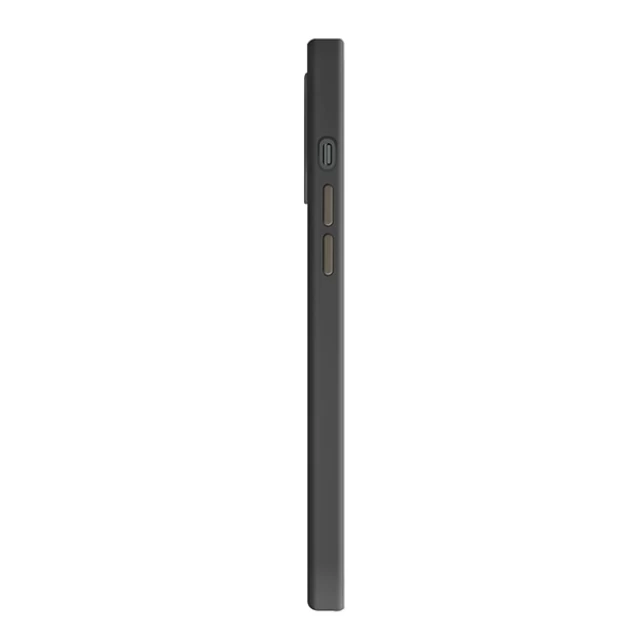 Чохол Uniq Lino Hue для iPhone 12 | 12 Pro Ink Black (UNIQ-IP6.1HYB(2020)-LINOHBLK)