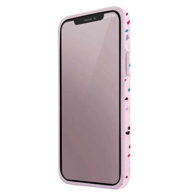 Чехол Uniq Coehl Terrazzo для iPhone 12 | 12 Pro Blush Pink (UNIQ-IP6.1HYB(2020)-TEZPNK)