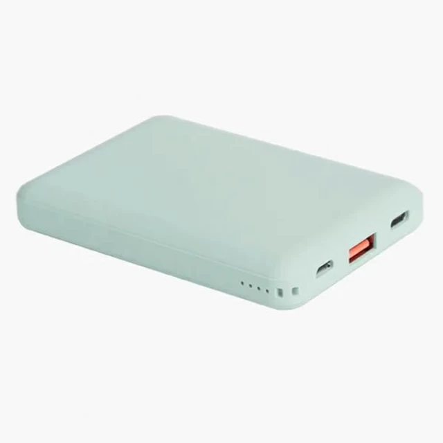 Портативний зарядний пристрій Uniq Fuele 8000mAh 18W USB-A/USB-C/micro USB Green (UNIQ-FUELEMINI-GREEN)