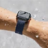 Ремінець Uniq Aspen Braided DE для Apple Watch 49 | 45 | 44 | 42 mm Oxford Blue (UNIQ-44MM-ASPOBLU)