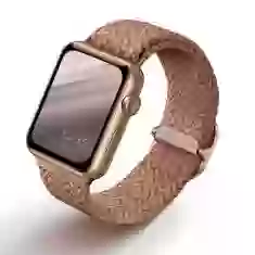 Ремешок Uniq Aspen Braided для Apple Watch 49 | 45 | 44 | 42 mm Grapefruit Pink (UNIQ-44MM-ASPPNK)