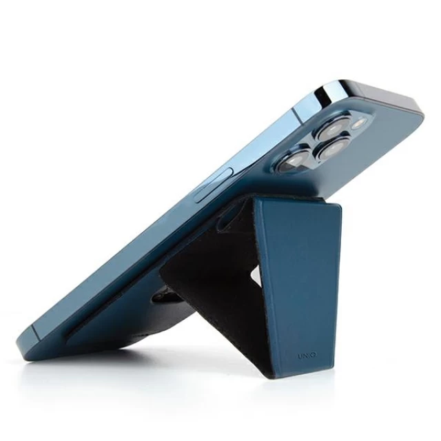 Магнитная подставка для телефона/держатель для карт Uniq Lyft Magnetic Blue (UNIQ-MGSNAPONCH-LYFTBLU)