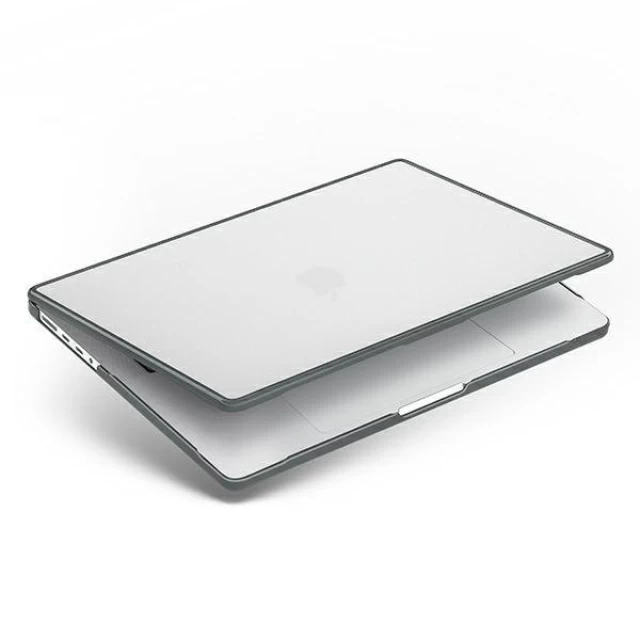 Чохол Uniq Venture для MacBook Pro 14 (2021) Charcoal Frost Grey (UNIQ-MP14(2021)-VENFGRY)