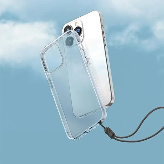 Чохол Uniq Air Fender для iPhone 14 Smoked Grey Tinted (UNIQ-IP6.1(2022)-AIRFGRY)
