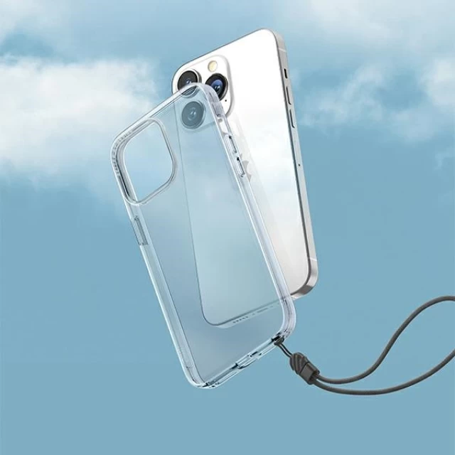 Чехол Uniq Air Fender для iPhone 14 Pro Nude Transparent (UNIQ-IP6.1P(2022)-AIRFNUD)