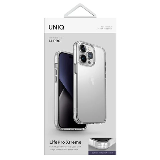 Чехол Uniq LifePro Xtreme для iPhone 14 Pro Crystal Clear (UNIQ-IP6.1P(2022)-LPRXCLR)