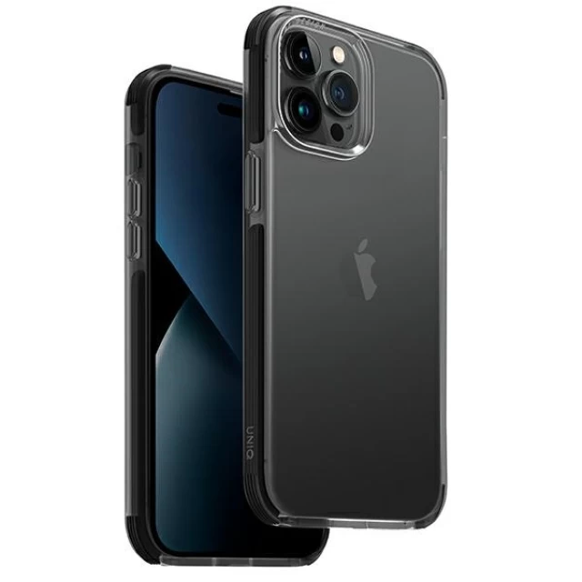 Чехол Uniq Combat для iPhone 14 Pro Carbon Black (UNIQ-IP6.1P(2022)-COMBLK)