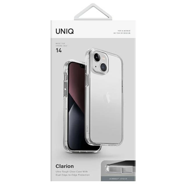 Чехол Uniq Clarion для iPhone 14 Lucent Clear (UNIQ-IP6.1(2022)-CLRNCLR)