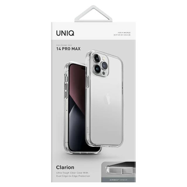Чохол Uniq Clarion для iPhone 14 Pro Max Lucent Clear (UNIQ-IP6.7PM(2022)-CLRNCLR)