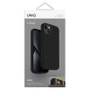 Чохол Uniq Lino для iPhone 14 Plus Midnight Black (UNIQ-IP6.7M(2022)-LINOBLK)