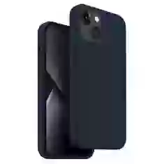 Чехол Uniq Lino для iPhone 14 Plus Marine Blue (UNIQ-IP6.7M(2022)-LINOBLU)