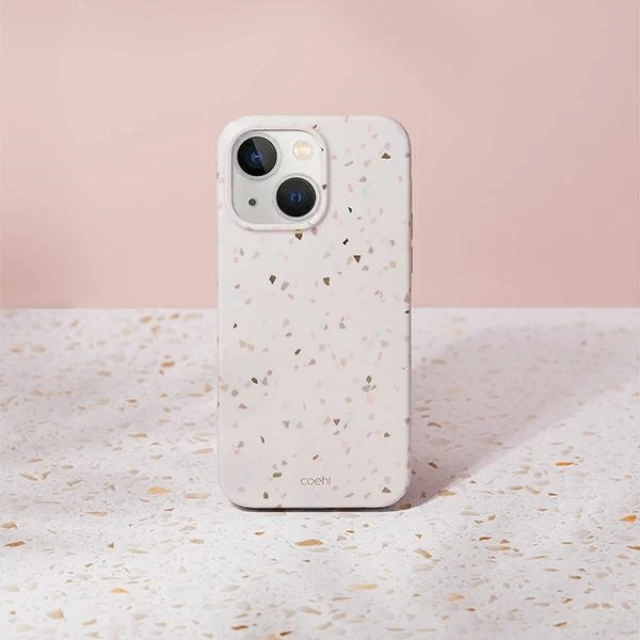 Чехол Uniq Coehl Terrazzo для iPhone 14 Sandstone (UNIQ-IP6.1(2022)-TEZSSTN)