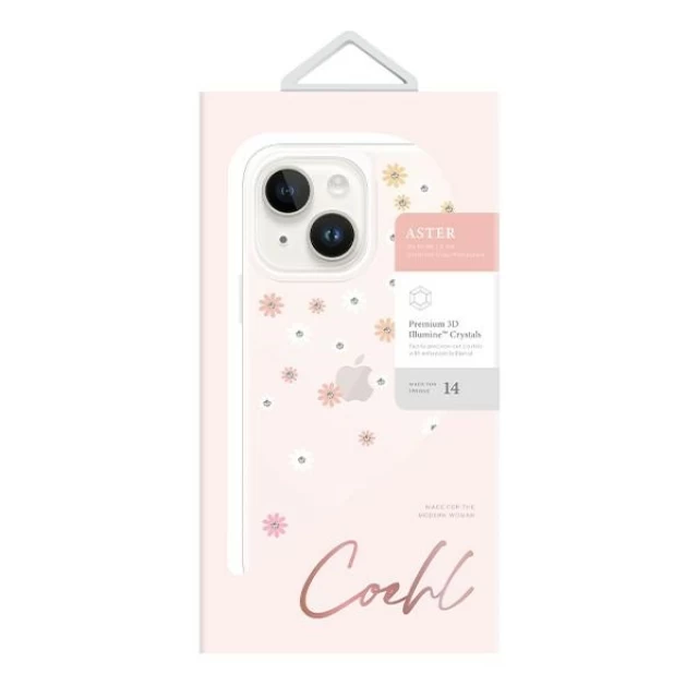 Чехол Uniq Coehl Aster для iPhone 14 Spring Pink (UNIQ-IP6.1(2022)-ASTSPNK)