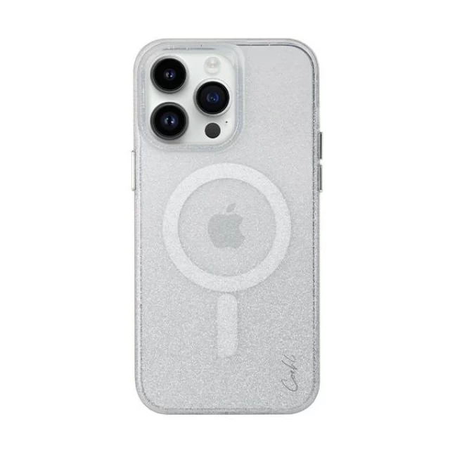 Чохол Uniq Coehl Lumino для iPhone 14 Pro Max Sparkling Silver with MagSafe (UNIQ-IP6.7PM(2022)-LUMSSIL)