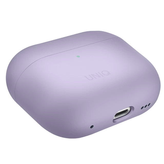 Чехол для наушников Uniq Lino для AirPods Pro 2 Lilac Lavender (UNIQ-AIRPODSPRO2-LINOLAV)