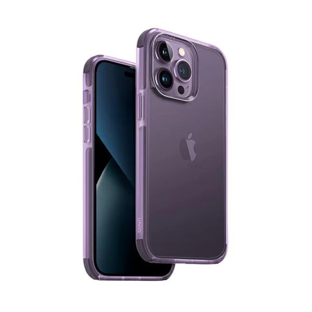 Чохол Uniq Combat для iPhone 14 Pro Max Fig Purple (UNIQ-IP6.7PM(2022)-COMPUR)