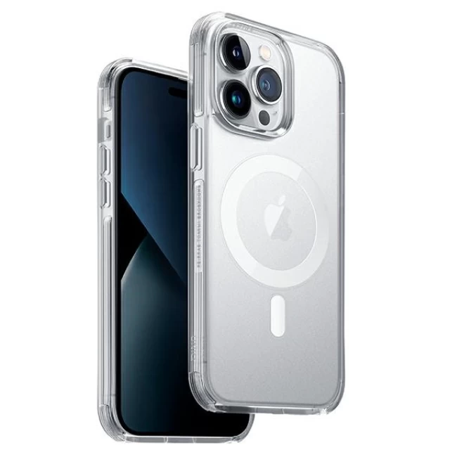 Чехол Uniq Combat для iPhone 14 Pro Satin Clear with MagSafe (UNIQ-IP6.1P(2022)-COMAFMSCL)