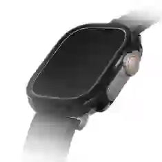 Чохол Uniq Valencia для Apple Watch Ultra 49 mm Midnight Black (UNIQ-49MM-VALBLK)