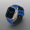 Ремінець Uniq Linus для Apple Watch 49 | 45 | 44 | 42 mm Racing Blue (Uniq-49MM-LINUSRBLU)