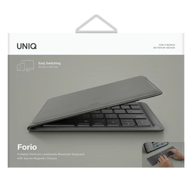 Клавіатура бездротова Uniq Forio Lichen Green (Uniq-FORIO-LGREEN)