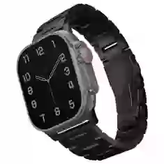 Ремінець Uniq Osta для Apple Watch 49 | 45 | 44 | 42 mm Midnight Black (Uniq-49MM-OSTABLK)