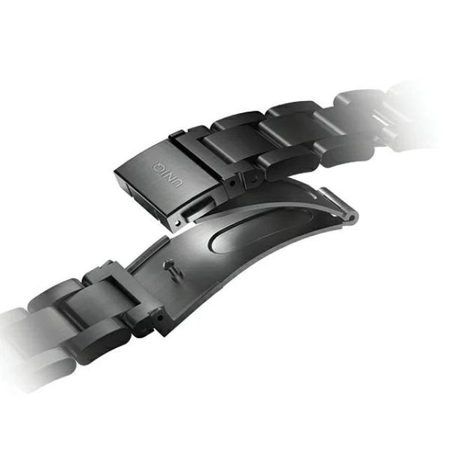 Ремешок Uniq Osta для Apple Watch 49 | 45 | 44 | 42 mm Midnight Black (Uniq-49MM-OSTABLK)