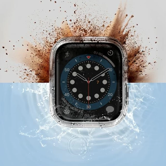 Чехол UNIQ Nautic для Apple Watch 7 | 8 45mm Dave Clear (UNIQ-45MM-NAUCLR)