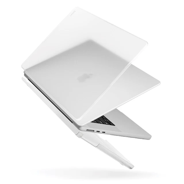 Чехол Uniq Claro для MacBook Air M2 15.3 (2023) Dove Matte Clear (Uniq-MA15(2023)-CLAROMCLR)