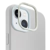 Чохол Uniq Lino Hue для iPhone 15 Chalk Grey with MagSafe (Uniq-IP6.1(2023)-LINOHMCGRY)
