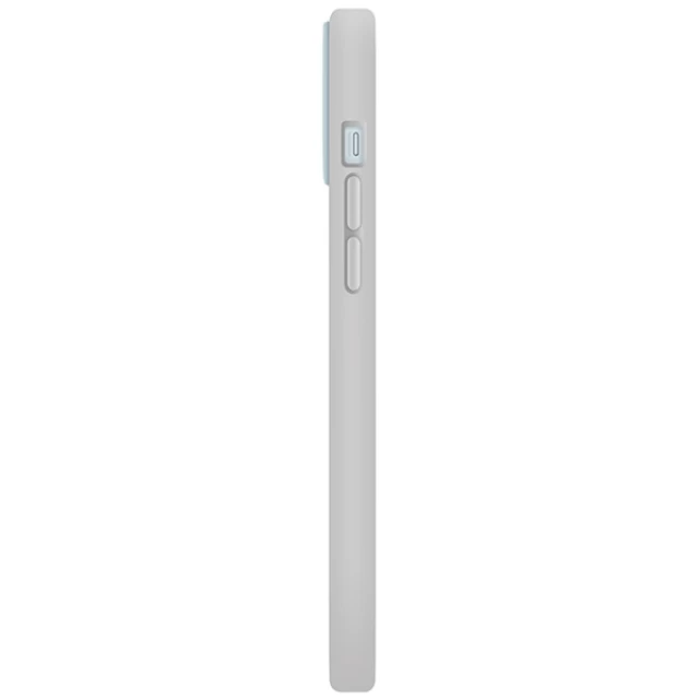 Чехол Uniq Lino Hue для iPhone 15 Chalk Grey with MagSafe (Uniq-IP6.1(2023)-LINOHMCGRY)