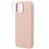 Чохол Uniq Lino Hue для iPhone 15 Blush Pink with MagSafe (Uniq-IP6.1(2023)-LINOHMPNK)
