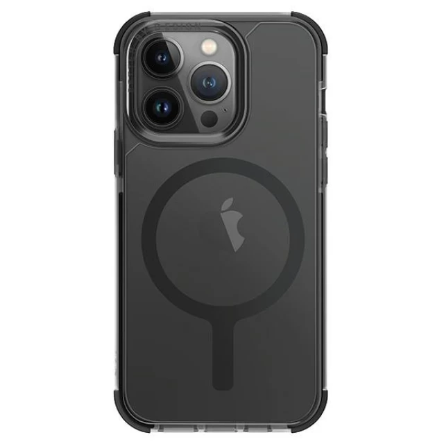 Чохол Uniq Combat для iPhone 15 Pro Carbon Black with MagSafe (UNIQ-IP6.1P(2023)-COMAFMBLK)