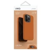 Чохол Uniq Lino Hue для iPhone 15 Pro Sunset Orange with MagSafe (Uniq-IP6.1P(2023)-LINOHMORG)
