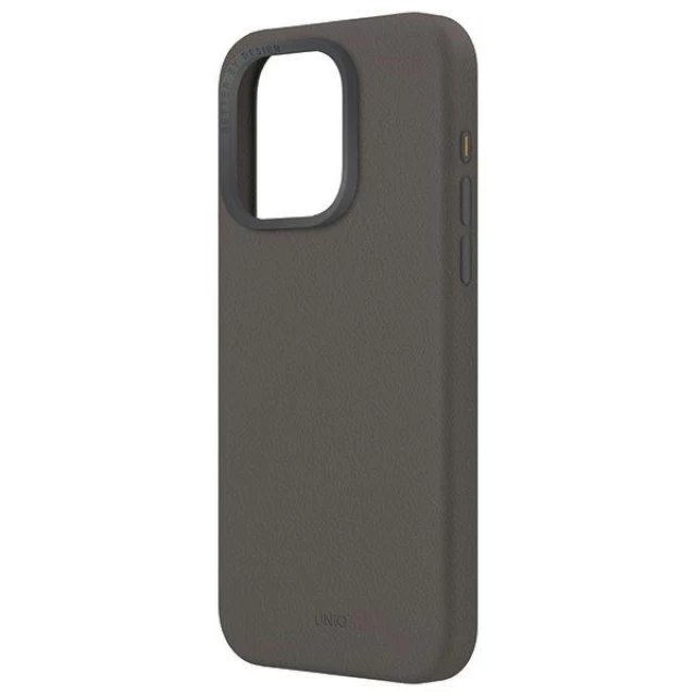 Чохол Uniq Lyden для iPhone 15 Pro Flint Grey with MagSafe (UNIQ-IP6.1P(2023)-LYDMGRY)