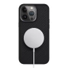 Чохол Uniq Keva для iPhone 15 Pro Carbon Black with MagSafe (Uniq-IP6.1P(2023)-KEVAMBLK)