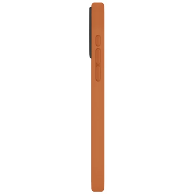 Чехол Uniq Lino Hue для iPhone 15 Pro Max Sunset Orange with MagSafe (Uniq-IP6.7P(2023)-LINOHMORG)
