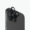Защитное стекло UNIQ для камеры iPhone 15 Pro Max Optix Aluminium Lens Protector Midnight Black (UNIQ-IP6.7P(2023)-ALENSBLK)