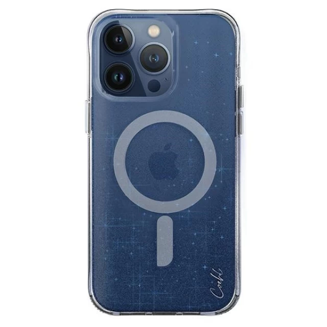 Чехол Uniq Coehl Lumino для iPhone 15 Pro Prussian Blue with MagSafe (UNIQ-IP6.1P(2023)-LUMMBLU)