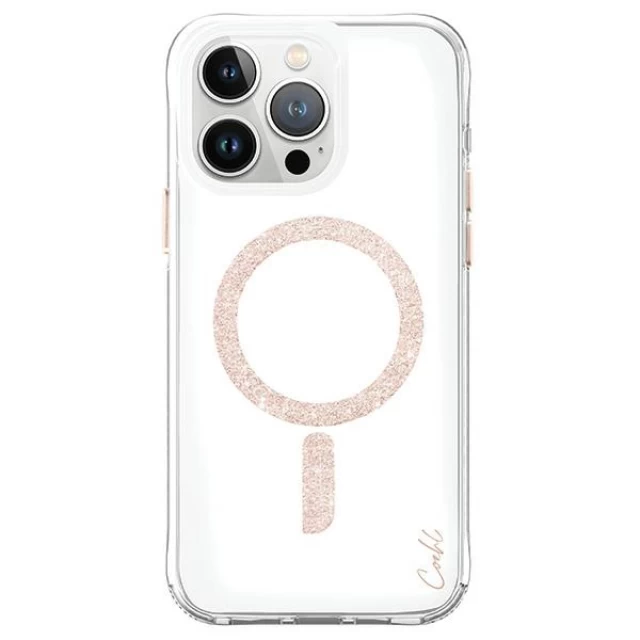 Чохол Uniq Coehl Glace для iPhone 15 Pro Max Rose Gold with MagSafe (UNIQ-IP6.7P(2023)-GLCMRGLD)